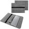 NAUC Laptop Hülle - kompatibel mit Samsung Galaxy Book5 Pro 360 Ultra 16 Zoll - Schutzhülle Sleeve Cover - robuste Notebook Schutztasche - hochwertige Tasche aus Filz, Farbe:Grau