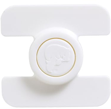 Kühlschrankschlösser Kinder, selbstklebende Türriegel ohne Bohren | Kindersicherung, Babysicherung, Schubladenriegel für Schränke, Schubladen, ideal für Küche, neugieriger Schutz, 6,9 x 6,6 x 2