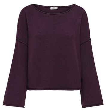 JDY Jdyrue Life L/S Boat Neck Pull KNT Noos