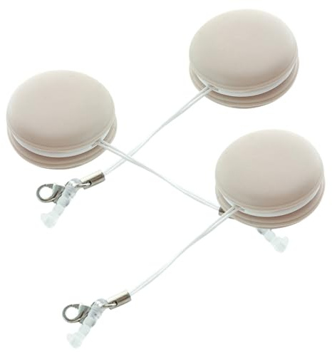 TOYZFRIENDY 3stücke Macaron-förmige Bildschirmreinigungstücher Wiederverwendbare Linsenreiniger Portable Reinigungstücher für Bildschirme und Brillen