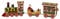Villeroy & Boch Christmas Toys Memory Porzellan-Figur Nordpol-Express, Porzellan, Bunt