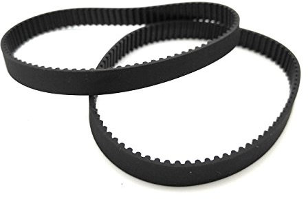 Turmberg3D GT2 geschlossener Zahnriemen - 6mm breit - Länge 100mm - je 2 Stück - Zugstrang aus Glasfaser (100mm)