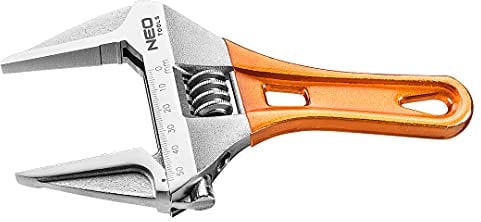 NEO moersleutel 185mm, kort en ultra dun 0-53mm