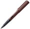 LAMY Lx Füllhalter 090 – Füller aus Aluminium eloxiert in der Farbe Marron (kastanienbraun) mit transparentem Griffst..., 1 Stück (1er Pack)