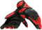 Dainese Air-Maze Unisex Gloves, Motorradhandschuhe Sommer Textil, für Damen und Herren, Schwarz/Rot, M