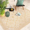FRAAI | Home & Living In- & Outdoor Teppich - Summer Oriental Gelb - Wetterfest - Polypropylen - Flachgewebe - Balkon, Garten/Terrasse - Terrasse - Rug