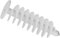 Lot de 10 chevilles de fixation d'isolation thermique pour isolation thermique en polystyrène 24 mm x 120 mm