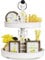 The Ultimate Farmhouse Tiered Tray Decor Set - Beautiful Year Round Seasonal & Fall Holiday Decoration Bundle - The Perfect Lemon and Summer Centerpiece Design for Home & Kitchen Decor
