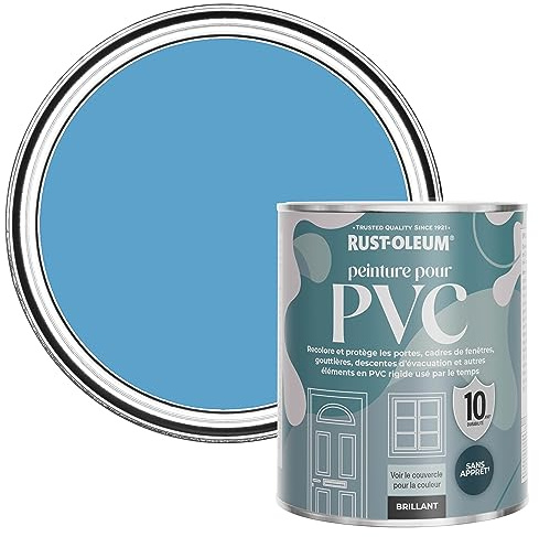 Rust-Oleum Blue uPVC Door and Window Paint In Gloss Finish - Cerulean 750ml