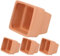 Gogogmee 4piezas Maceta Cuadrada De Barro Rojo Para Suculentas De Macetas Para Decoración De Hogar Para Escritorios y Jardines
