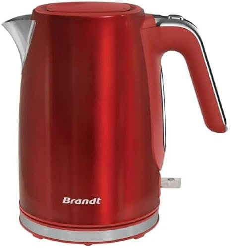 Brandt Bo1703R - Hervidor de agua (1,7 L), color rojo