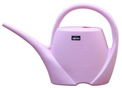 Milageto Annaffiatoio Annaffiatoio per Uso Domestico in PP con Manico Utensili manuali da Giardinaggio Leggeri da 3 Litri Annaffiatoio per Fiori per Piante da, Rosa a