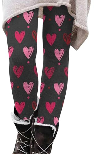 KONG JIMFAN Thermo Leggings Damen Warme Strumpfhose Hose Warm Winter Lang Winterhose Blickdicht Jogginghose Damen Verdickte Sportleggins Damen Lang Gefütterte Strumpfhose Lounge Wear Damen