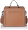 Steve Madden Damen Bevelyn Convertible Crossbody Bag Umhängetasche, Braun