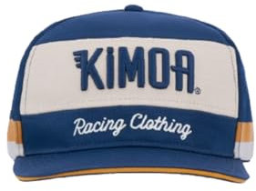 KIMOA Unisex Gorra Panel Vintage Baseballkappe, Marineblau, One Size