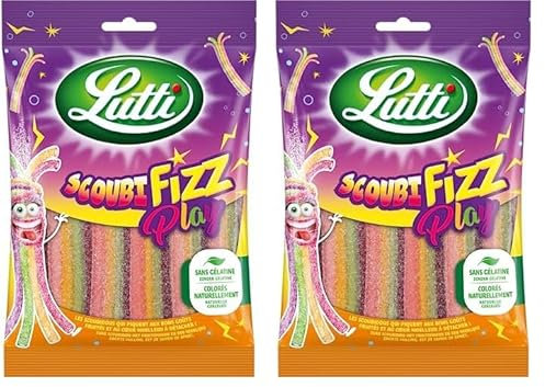 Lutti Scoubifizz Play 180 g (Lot de 2)