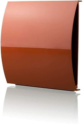 5 External Wall Vent Cover for Extractor Fans Heavy Duty Windproof Draft Excluder Sound Baffle Air Vent for Kitchen, Bathroom, Industrial & Domestic Use Compatible with Cooker Hood Kits Terracotta