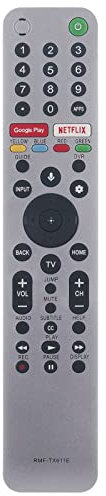 VINABTY RMF-TX611E Mandos a Distancia por Voz de Repuesto Aptos para Sony 4K Smart TV KD-65X9500H KD-75X8000H KD-75X9000H KD-85X8000H KD-85X9000H KD-43XH8077 KD-43XH8096