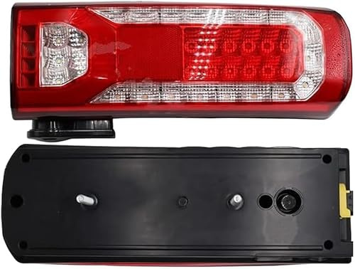 Passend für Benz Truck NEW ACTROS MP4 MP5 Außenseite Heckleuchte - LED-Bremslicht & Halogen-Blinker, IP67-Wasserdicht Stoßfest Heckleuchtenersatz mit Schaltkreisplatte,left