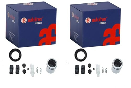 2X Autofren Bremssattel Raparatur-Satz vorne | 2x D4849C passend für 100 90 A1 A2 A3