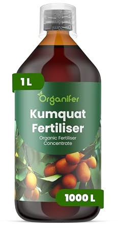 Engrais liquide organique 1L pour Kumquat – croissance robuste et récolte optimale – Organifer
