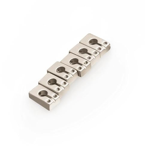 PRS SE Tremolo Saddles (SE/S2/CE Set of 6) - Nickel