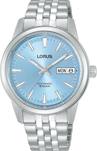 Lorus Reloj automático RL401CX9, Plata, Pulsera