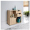 spot on dealz® Cube Storage Unit 2 Cubes 2 Drawers Bookcase Wooden Storage Cabinets With Doors and Shelves Bookcases and Shelving Units Display Furniture Living Room Decor