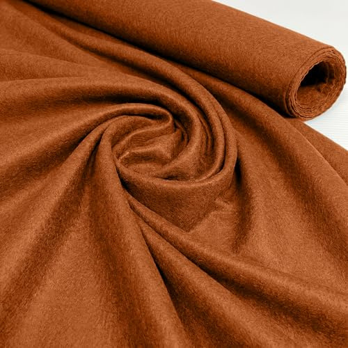 Honigfarbener Acryl-Filzstoff für Kunst und Handwerk, Material zum Nähen, Sticken, Dekorationen, 88 cm breit, 1 m vorgeschnitten, Honig, 1 Meter