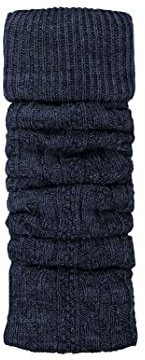 STEVEN Stulpen Damen Leg Warmers Navy Blau Wolle Beinstulpen Beinwärmer Wadenwärmer Legwarmers Gamaschen
