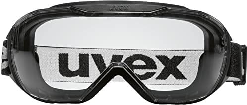 Uvex Megasonic – Gafas de protección – Gafas de sol – Interior antivaho, exterior extremadamente resistente a los arañazos y a los productos químicos