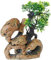 Toolzia Fish Tank Tree Stump Rock Hollow Cave Decoration Aquarium Landscape Ornament Fish Tank Decoration Accessories