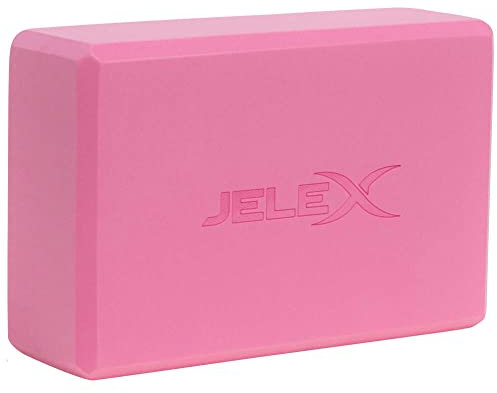 JELEX Relax Fitness Yoga Block (Rosa)