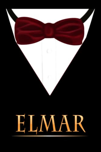 Elmar Notizbuch: Geschenk für Elmar | Namensgeschenke Männer | Personaisierte Geschenke Notizbuch | Notizbuch A5 mit namen | Valentinstag, Weihnachten, Geburtstag Notizbuch