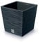 Pot de fleurs avec reserve d´eau 7,5 L anthracite - FURU