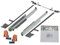 BLUM MOVENTO TIP-ON 766H Schubladenschienen, 500mm Vollauszug 70kg, 1 Paar inkl. Kupplung und Seitenstabilisierungs-Set