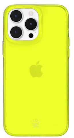 VELVET CAVIAR for iPhone 14 Pro Max Case - 10ft Drop Tested - Neon Yellow