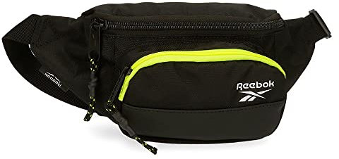Reebok Hamilton Bauchtasche mit Tasche Schwarz 35x13x5 cm Polyester