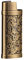 Porta accendini vintage per mini accendini BIC, copertura per accendini portatile, in metallo retrò, copertura con catena incisione, custodia riutilizzabile per accendini regolari, 6 cm x 2,4 cm