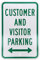 Panneau d'avertissement en aluminium avec flèche, panneau de signalisation routière vert sur blanc, 15,2 x 20,3 cm