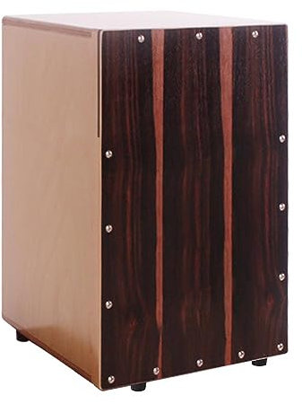 Cajon Drum, Holz Box Drum, Handtrommel mit internen Gitarrensaiten & Tasche, Percussion Instrument