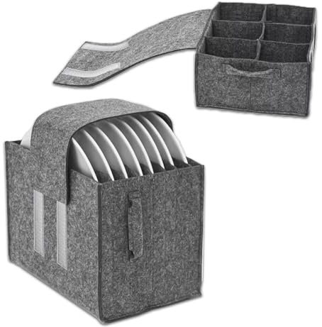 Felt Drink Holders Motorhome Camping Glass Plate Cup Carrier Must Have Caravan Gadgets for Drinking Glasses Wine Holder Tableware (2)