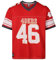 Recovered San Francisco 49ers Dark Red NFL Oversized Jersey Trikot Mesh Relaxed Top - XL