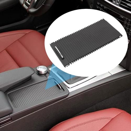 Konuooer Konuooer Copertura per Console Centrale per Mercedes W204 Coperchio Avvolgibile Console Centrale per W212 A20468076079051 per C-Calss Classe A S204 E-Class S212 A207 C220 Accessori