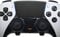 Luck&Link Touchpad Protector Stickers PS5,Touch Pad e Pulsanti Posteriori Adesivo Protettivo della Texture della Pelle per PS5 Dualsense/Edge Touch Trackpad (PS5Edge(2pcs), Matrice-Nero)