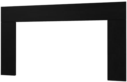 Velaychimney 44.5 W x 25.7 H Trim Kit Designed for Electric Fireplace Insert, Black