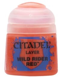 GAMES WORKSHOP Farbe - Citadel Layer - Wild Rider Red