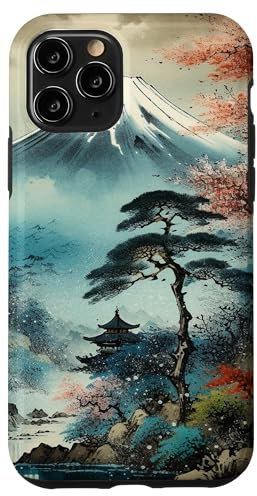 iPhone 11 Pro Mount Fuji Japanese Art Graphic Case