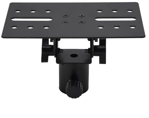 Metal Mount Tripod Pole DJ/PA Speaker Stand Adapter Top Cap,Speaker Kg Template Tripod Standard Adapter Bracket,175X110 Mm