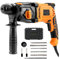 Marteau perforateur rotatif 800W Max forage 26mm 4Modes sds-plus démolition filaire électrique brise-béton marteau-piqueur avec une résistance et une durabilité maximales